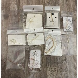 Earring Jewelry Ear Crawler Wrap Hook Gift Set Lot #14